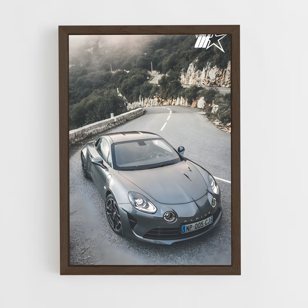 Poster Vitesse de élégance – affiche Alpine (vue 5)